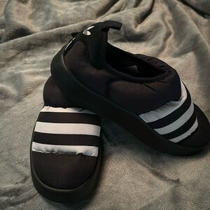 Adidas puffylette slippers shoes mules slides